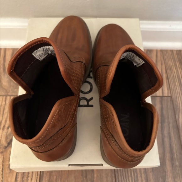 Roan BED|STU Tan Leather Ankle Booties - Picture 3 of 8